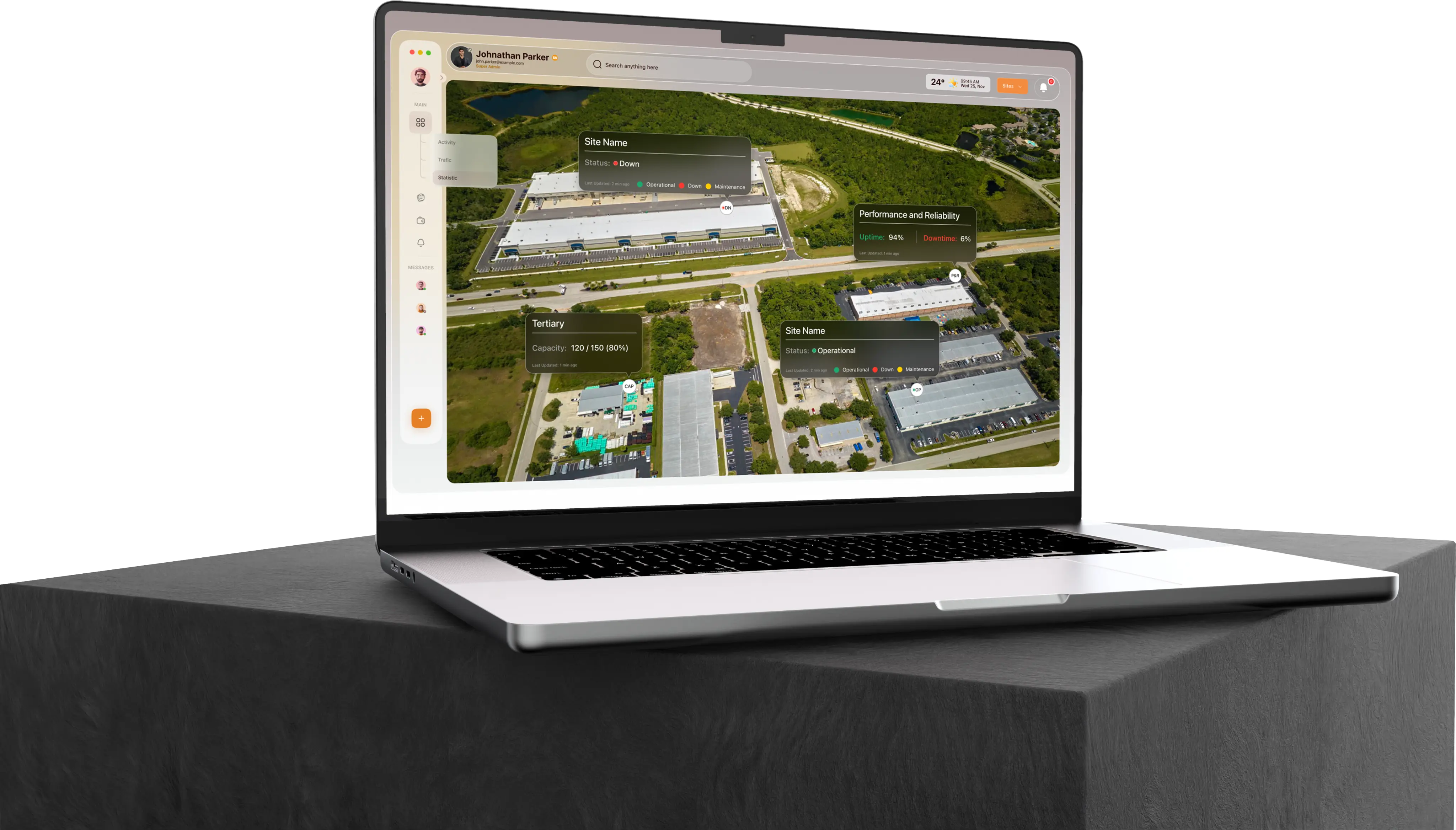 Trizom Platform Dashboard