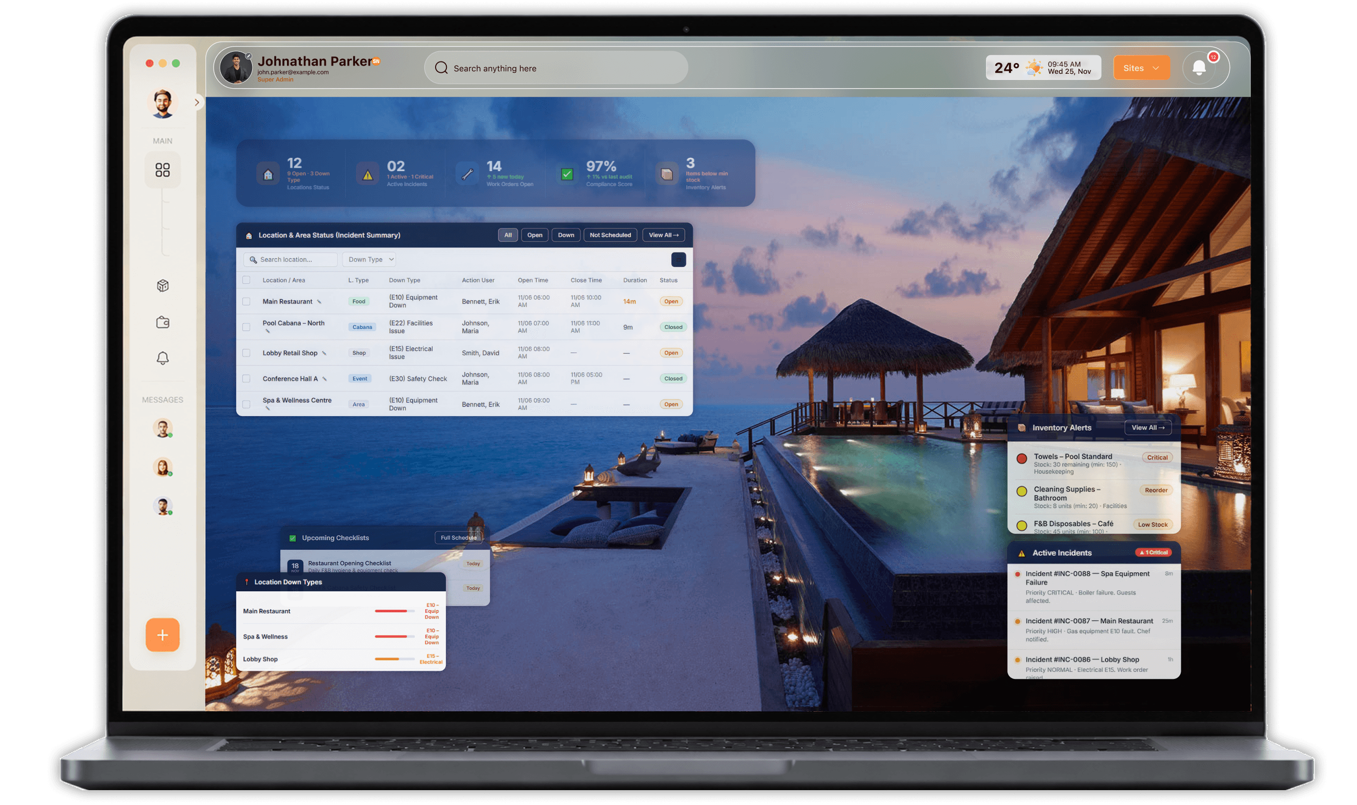 Trizom Platform - Hotel